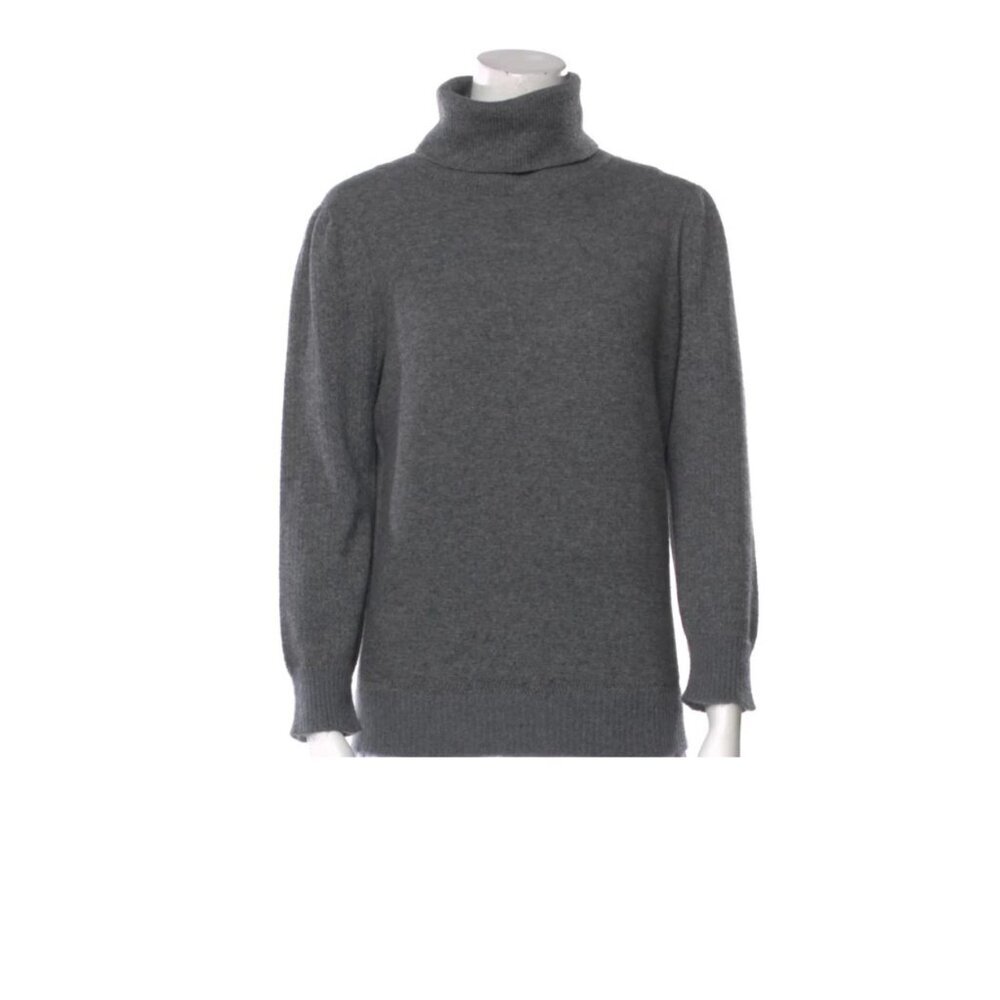 Jones New York Sweater Womens Size Small Gray Turtleneck